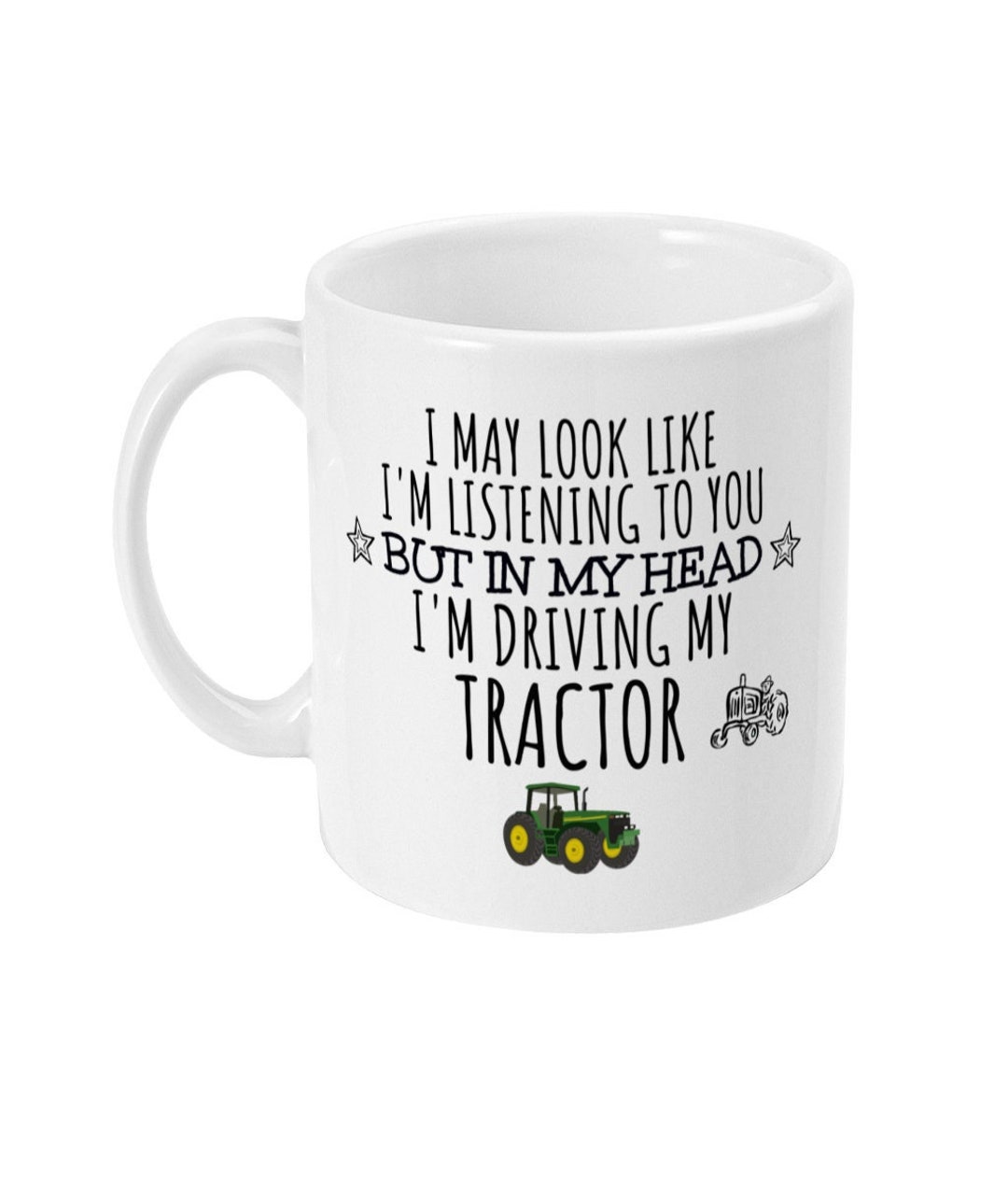 Tractor Mug, Tractor Gift, Funny Tractor Driving Gifts for Men, Him
