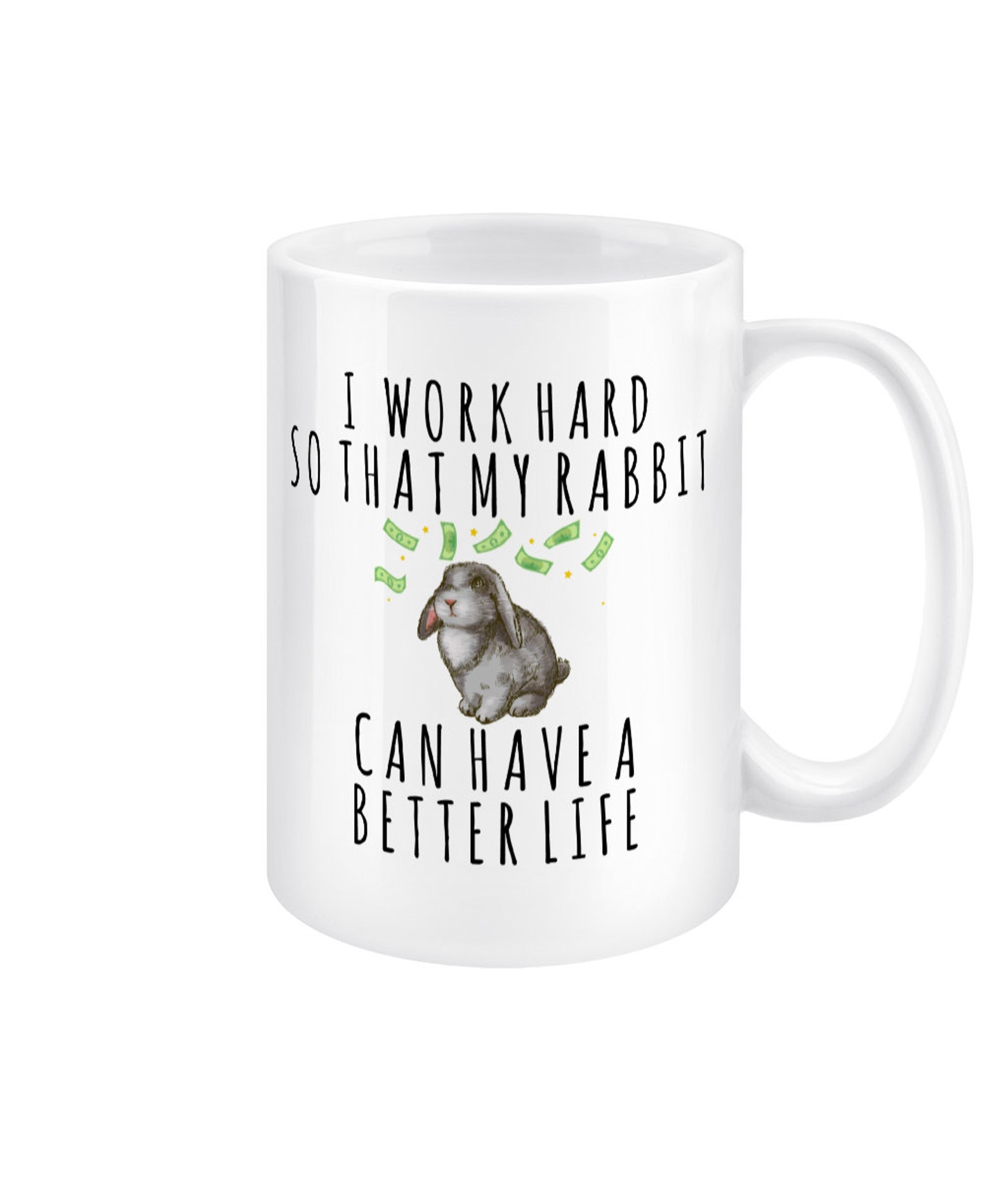 Rabbit Gift Rabbit Mug Rabbit Lover Gift Pet Rabbit Owner Etsy UK