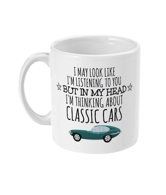 Car Lover Mug Car Guy Mug, Things I Do, Car Loving Husband Gift, Muscle Car  Coffee Mug 