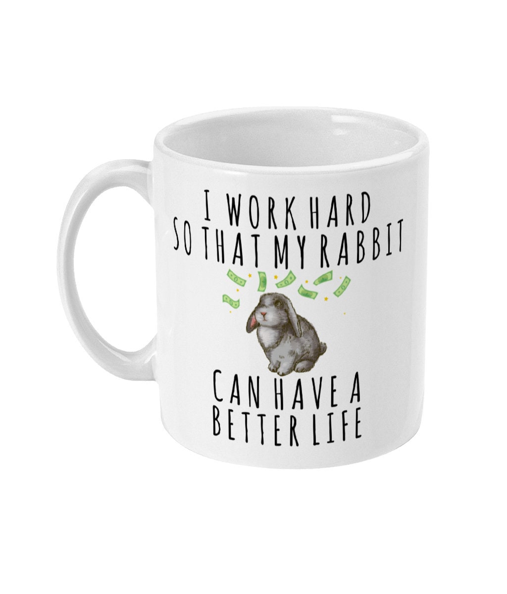 Rabbit Gift Rabbit Mug Rabbit Lover Gift Pet Rabbit Owner Etsy UK