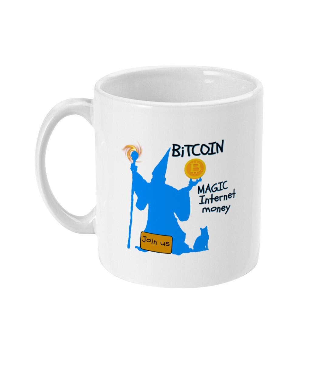 Bitcoin Magic Internet Money Mug - Crypto Blockchain Gift - Etsy