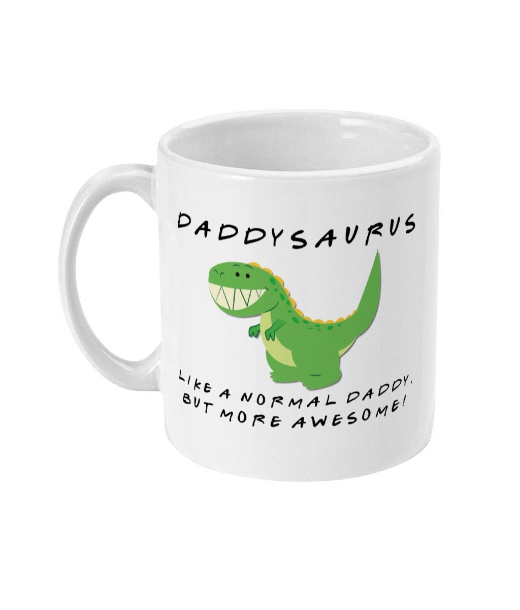 Tazza Brothersaurus Con Dinosauro – Regalo Divertente Per Fratello – Stampata Su Entrambi I Lati – Lavabile In Microonde E Lavastoviglie