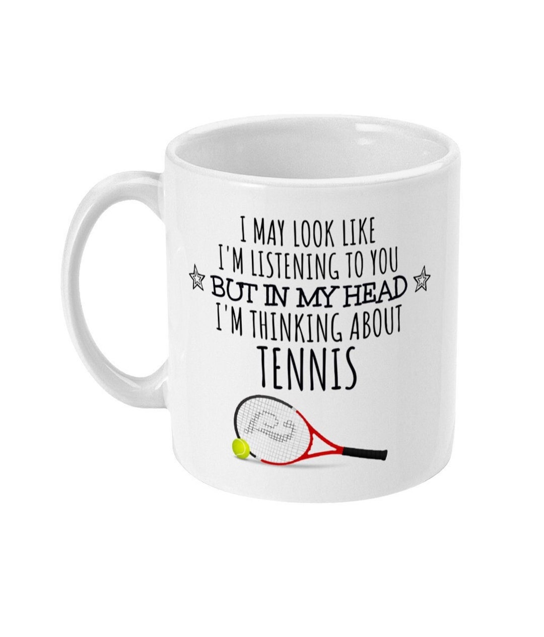 Tennis Gift, Tennis Mug, Funny Tennis Gifts for Men, Him, Women