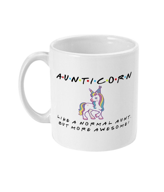 unicorn aunt mug