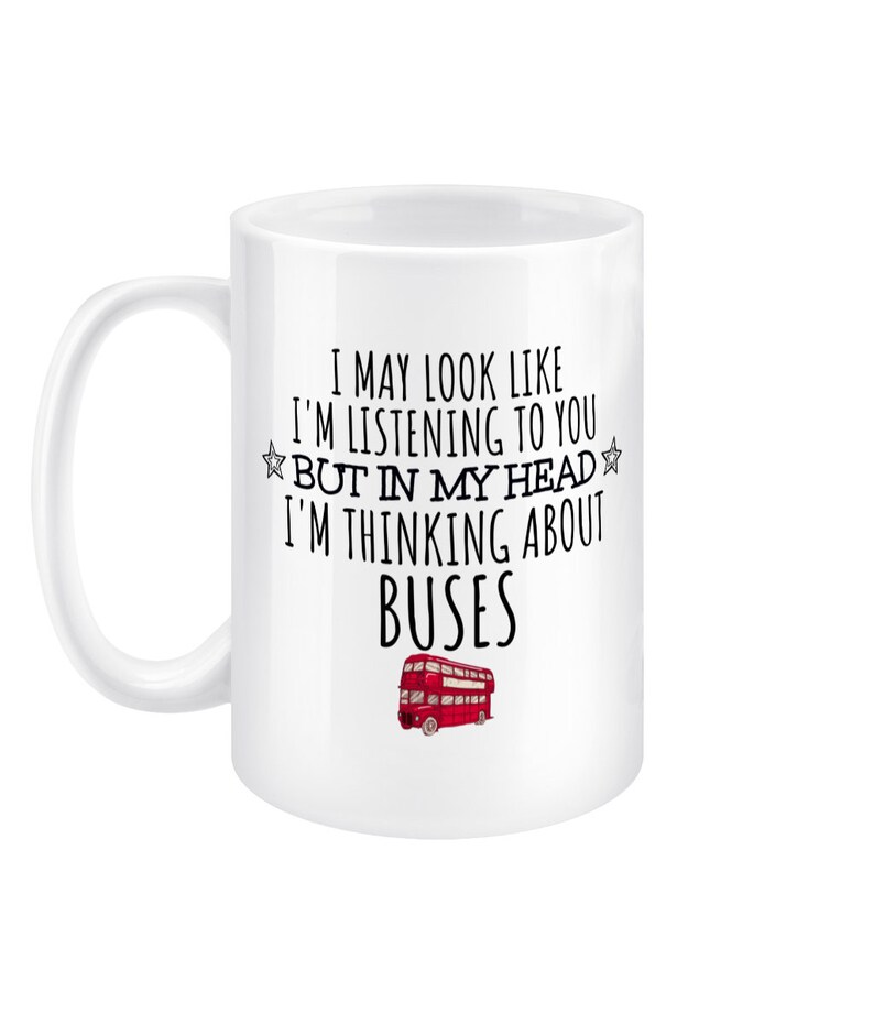 Bus Mug Bus Gift Funny Bus Mug Gift for Bus Driver Bus Etsy UK