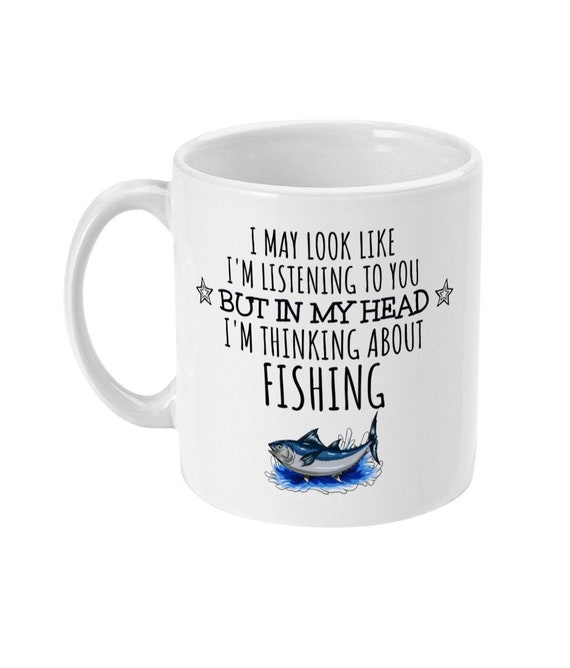 Fishing Gift, Fishing Mug, Funny Fishing Gifts for Men, Husband