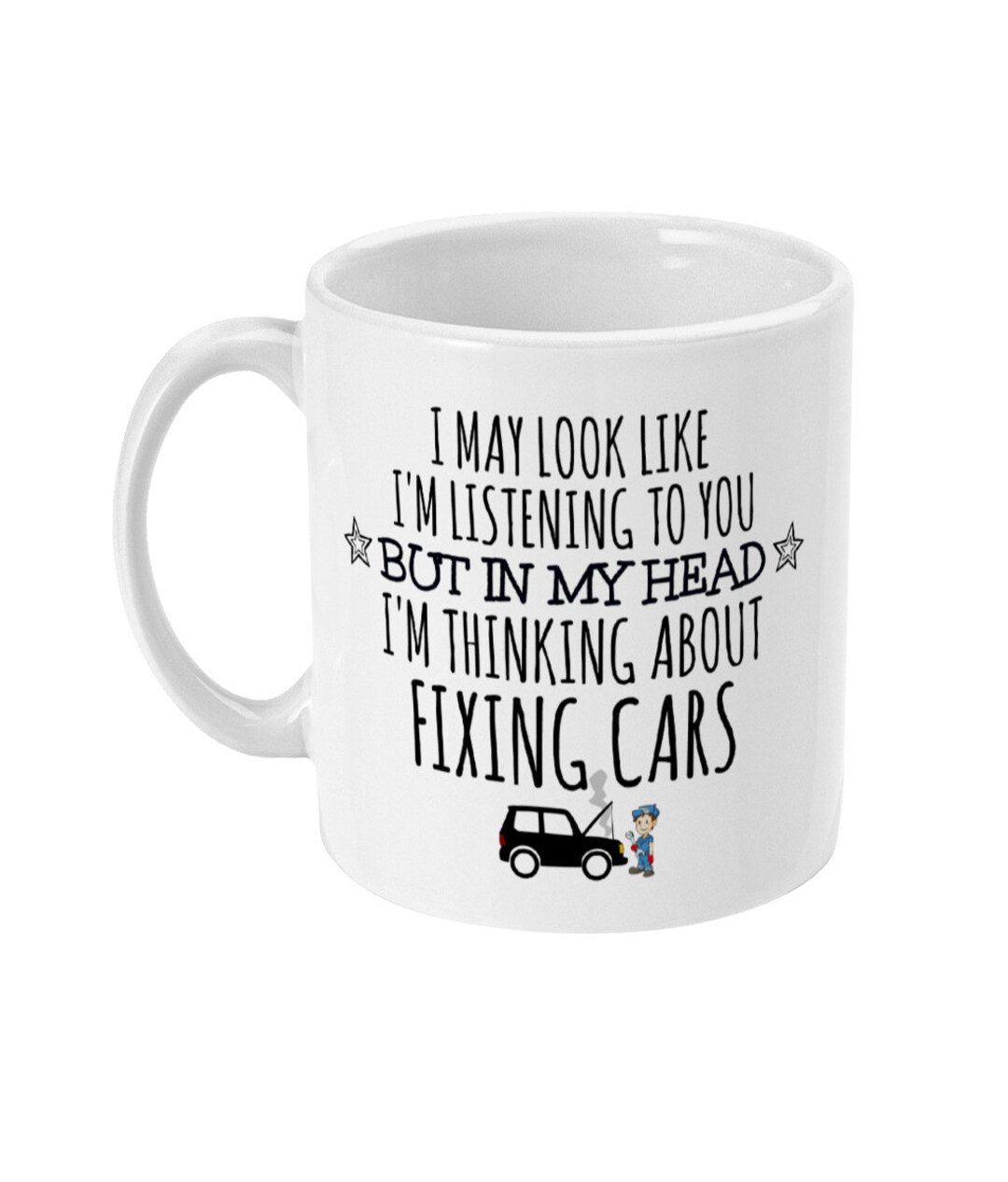 Cadeau de mécanicien, Mug de mécanicien, Cadeaux de mécanicien de voiture drôle, Mécanicien