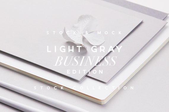 35 Stock Photography Light Gray Business Collection