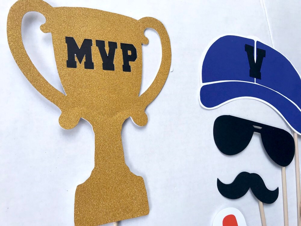 Sports Party Photo Props Coach Theme Props MVP Party Props Etsy