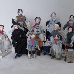 1/24 Scale Tudor Dolls