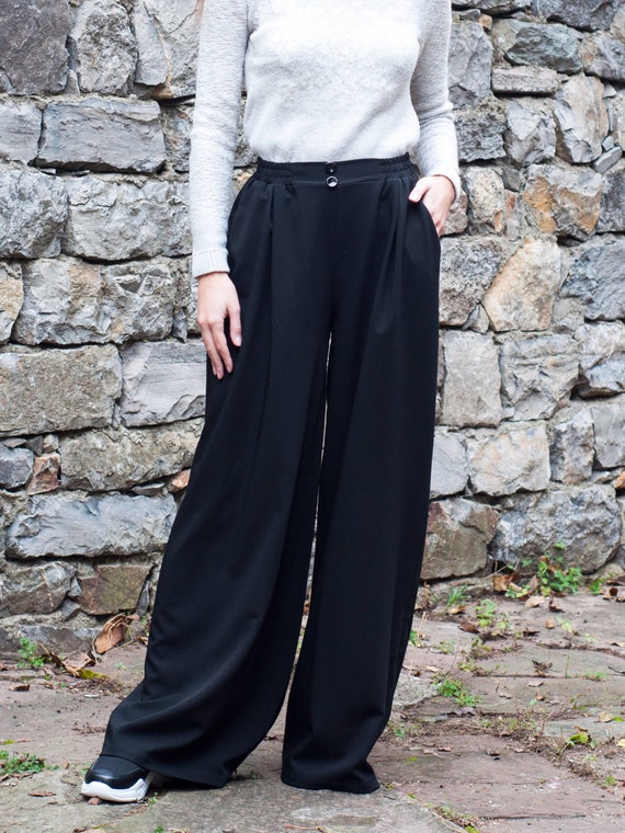 Length Pants Womens Wide Leg 