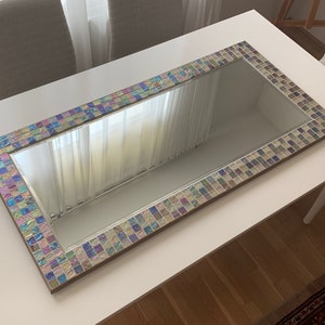 Wall Hanging Glass Mosaic Mirror (Order Only)