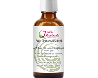 Glycolic acid, Lactic acid Toner Blend 10%