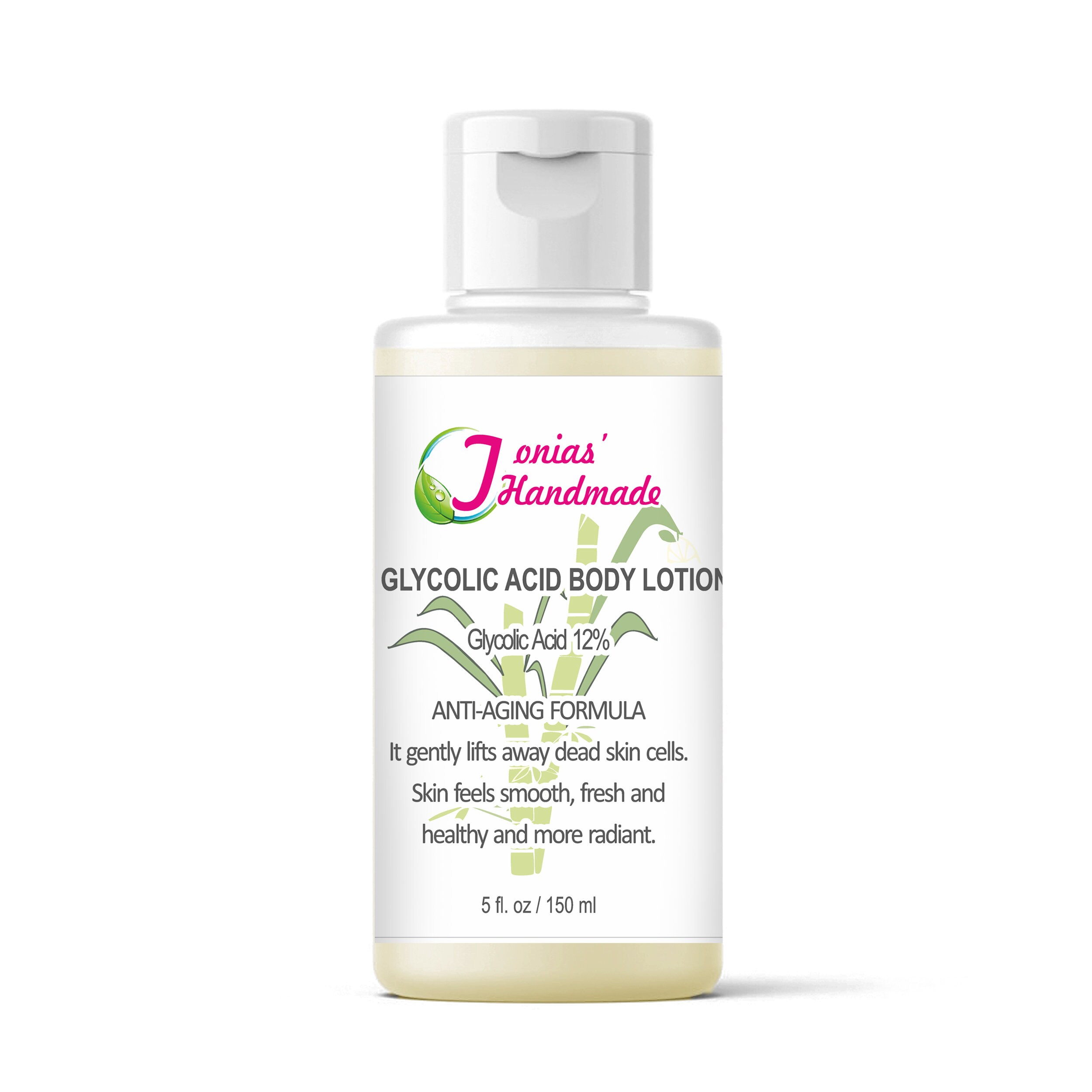 Glycolic acid Body Lotion Exfoliating AntiAging Skin Etsy