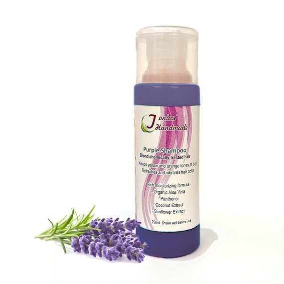 Purple Shampoo Blonde Dyed Hair Tone Hair Color Etsy
