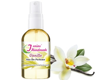 Vanilla Perfume Spray, Rich Creamy Sweet Vanilla, Long Lasting Perfume, Fragrance oil Gifts for her