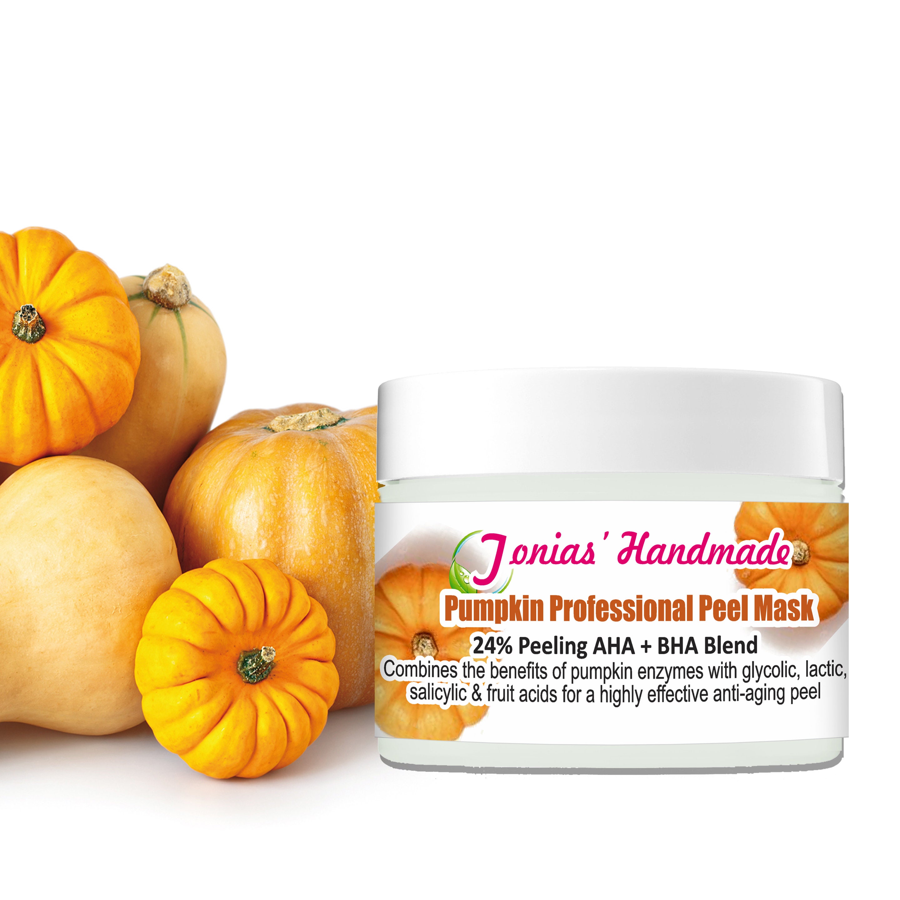 Pumpkin Facial Mask Professional Strength Enzyme Peel Etsy