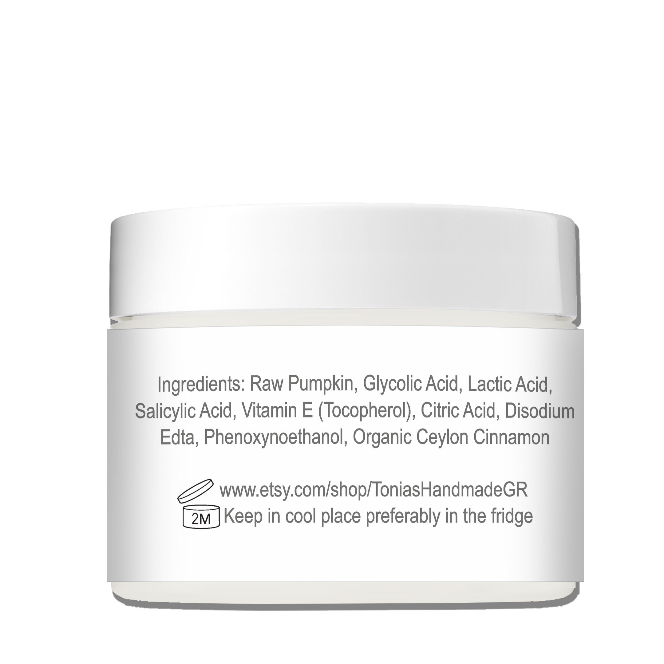 Pumpkin Facial Mask Professional Strength Enzyme Peel Etsy