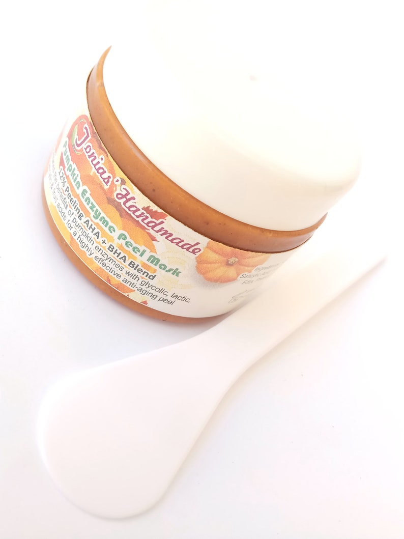 Pumpkin Facial Mask Enzyme Glycolic Acid Lactic Acid Salicylic Etsy