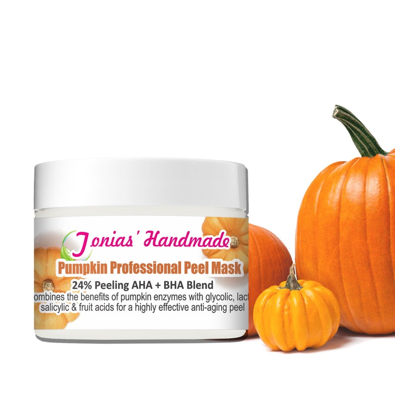 Pumpkin Facial Mask Professional Strength Enzyme Peel Etsy UK