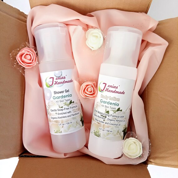 floral shower gel
