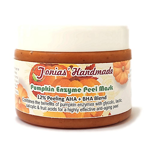 Pumpkin Facial Mask Professional Strength Enzyme Peel Etsy