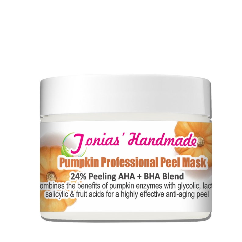Pumpkin Facial Mask Professional Strength Enzyme Peel Etsy
