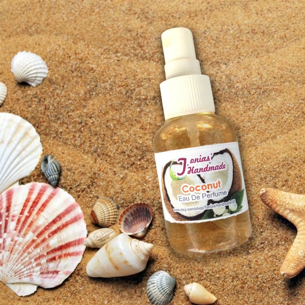 Coconut Perfume Spray Summer Fragrance, Long Lasting Creamy Gourmand Scent, Gifts for her