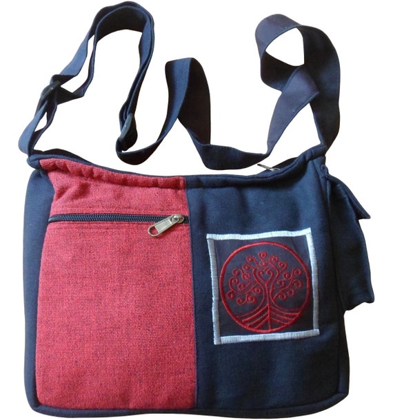 Sac de voyage bohème hippie Tree of Life en toile de coton