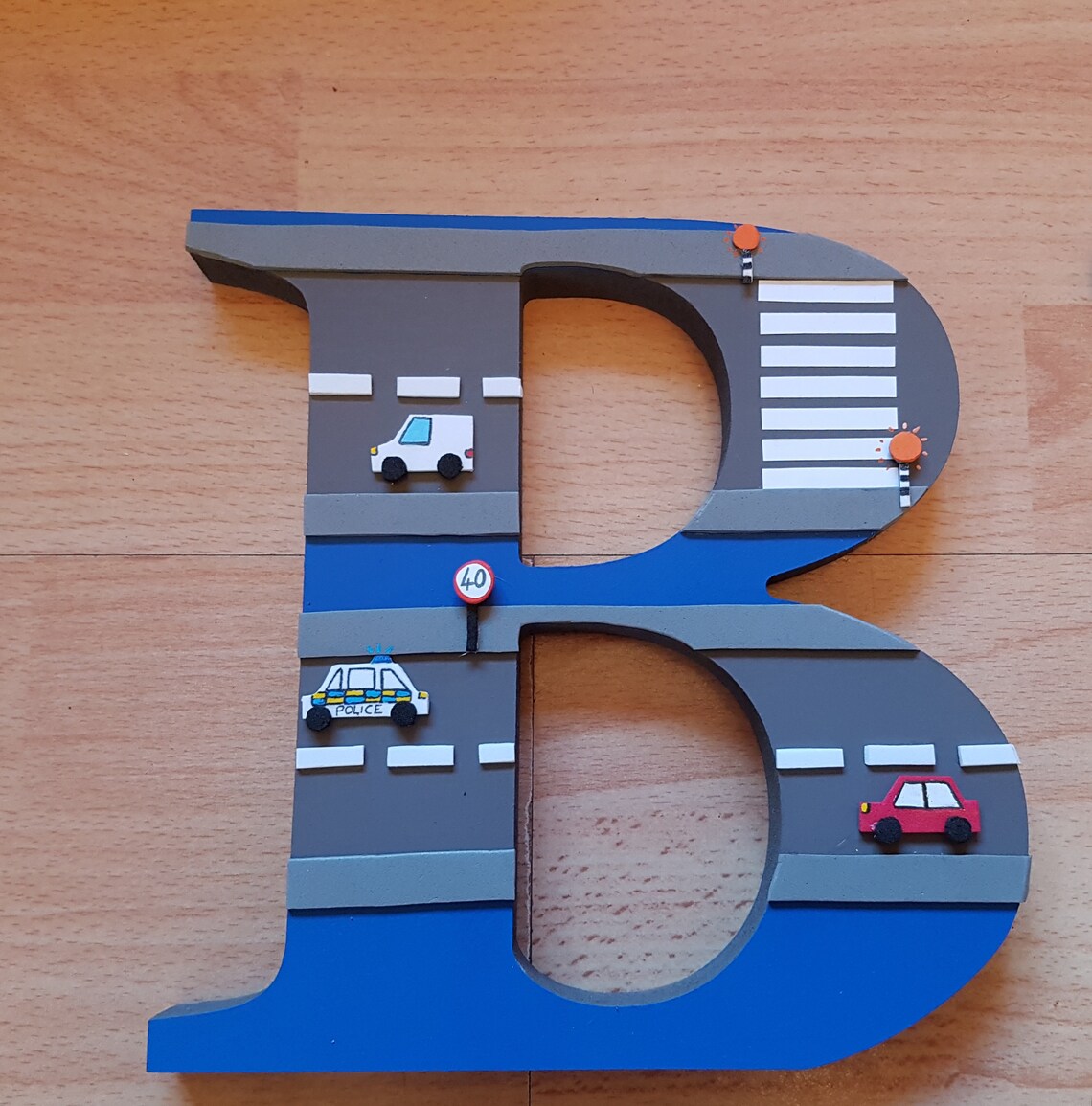 Large Wooden Car Letters Etsy