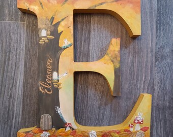 Autumn fairy Freestanding Letter