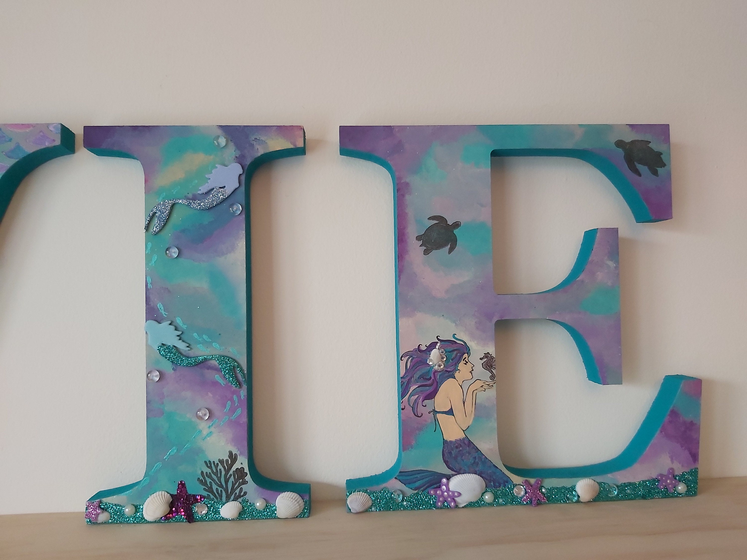 Mermaid Personalised Letter - Etsy