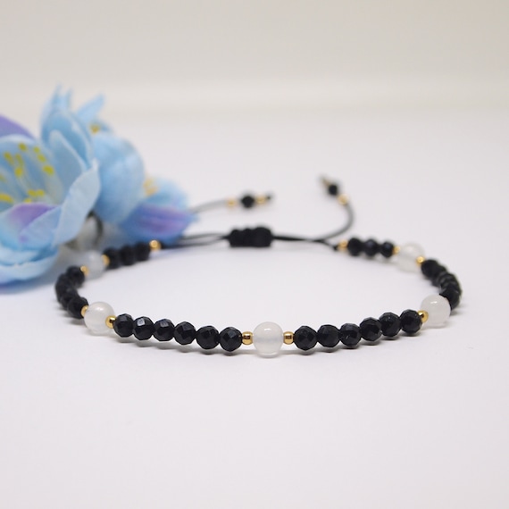 ブレスレット LANARCHIVE grain stone bracelet Candyland White Topaz Tennis Bracelet – STONE AND STRAND
