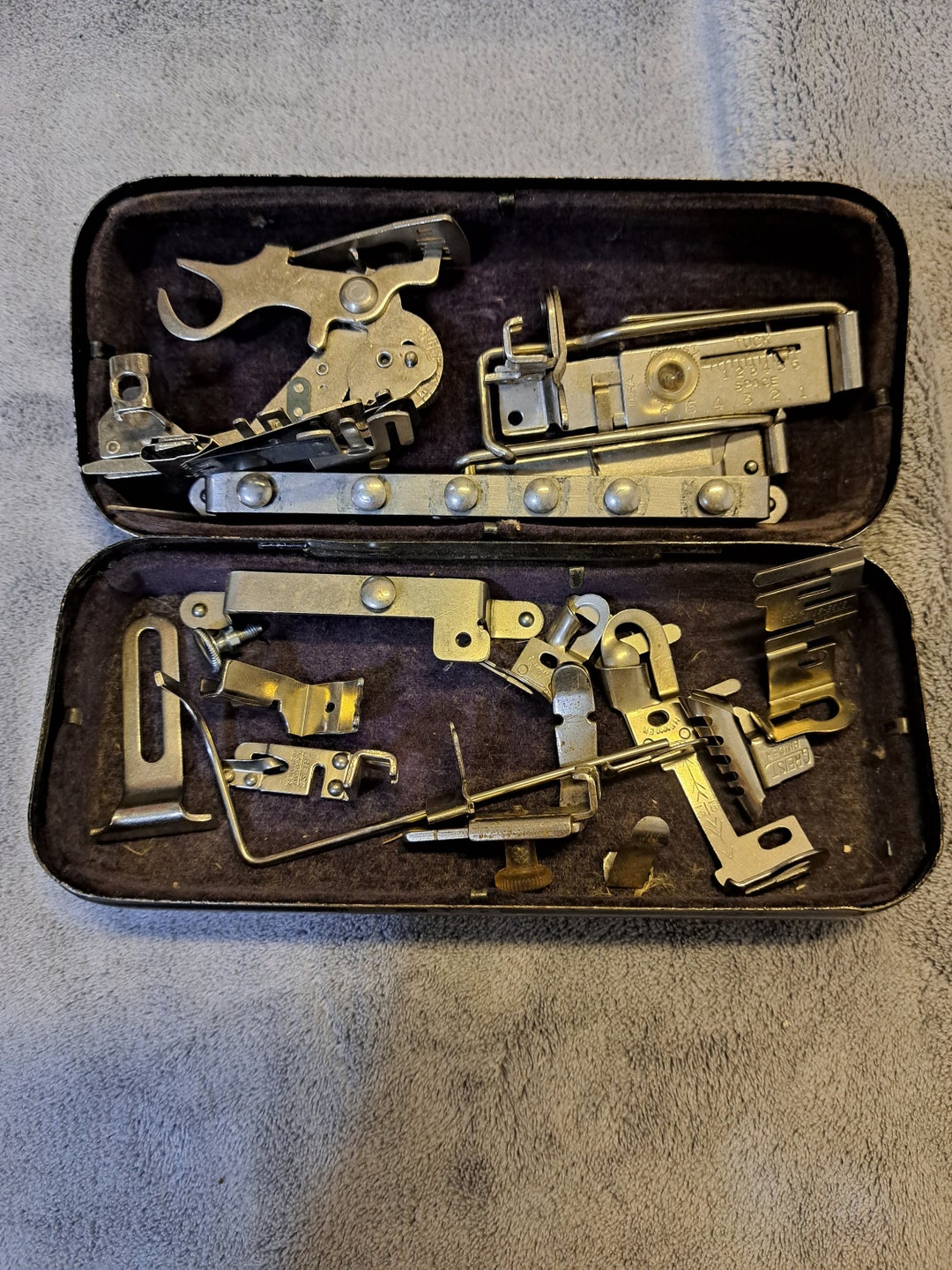 Vintage Greist Sewing Machine Attachments Etsy