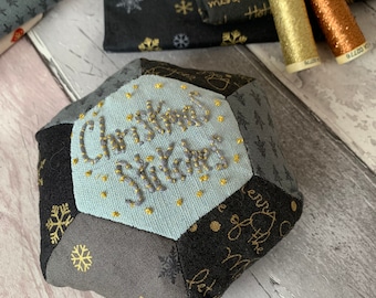 English Paper Piecing Pin Cushion PDF download