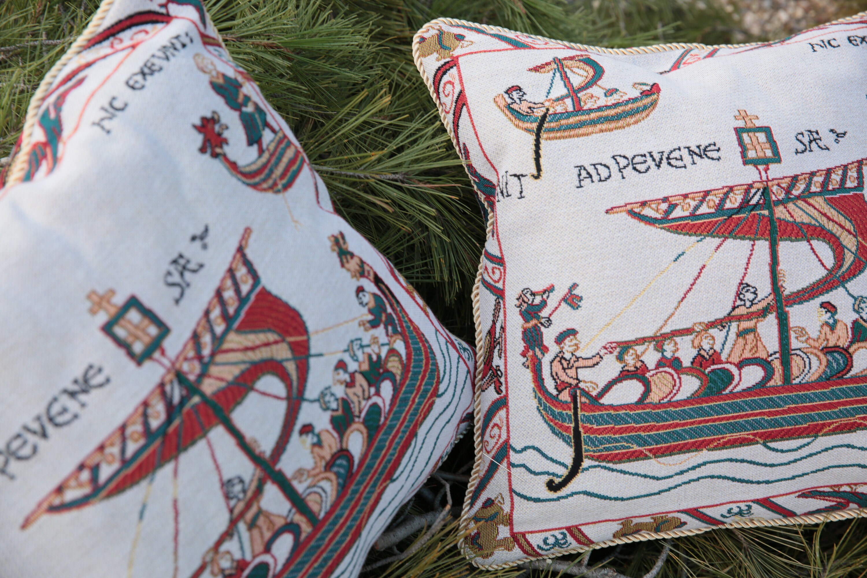 Bayeux Tapestry Cushion Covers Etsy UK