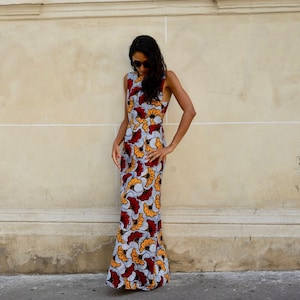 Robe longue africaine Etsy France