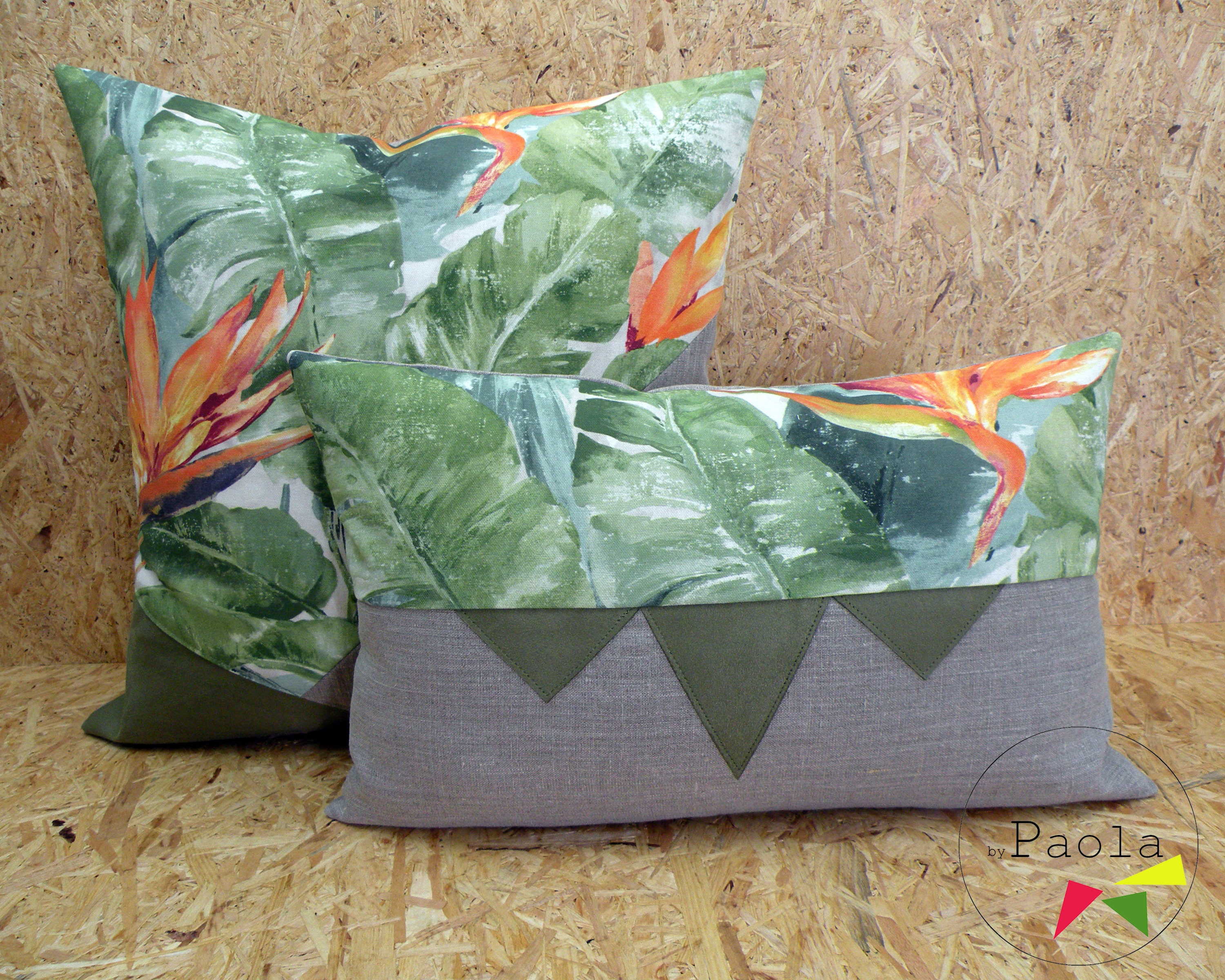 Housse de Coussin Tropical Collection Végétal 2018-2019