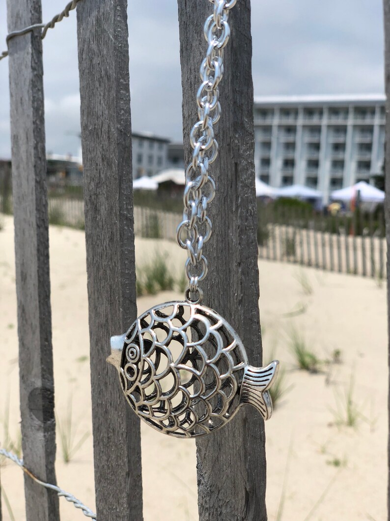 Fish Necklace - Etsy