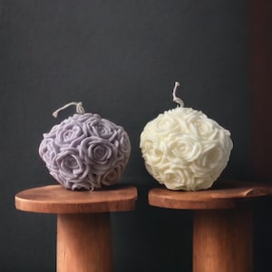 Roses ball candles-decorative candles
