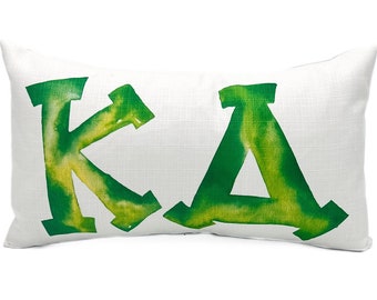 KD Pillow  ||  Kappa Delta Pillow  || Sorority Pillow