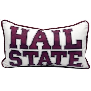 Hail Zustand Kissen || Mississippi Zustand Kissen || MSU Kissen - 382