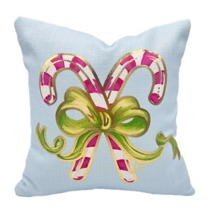Candy cane throw pillows store