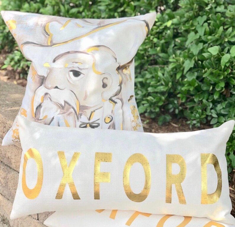 Oxford Pillow Gold Foil OXFORD Pillow Etsy