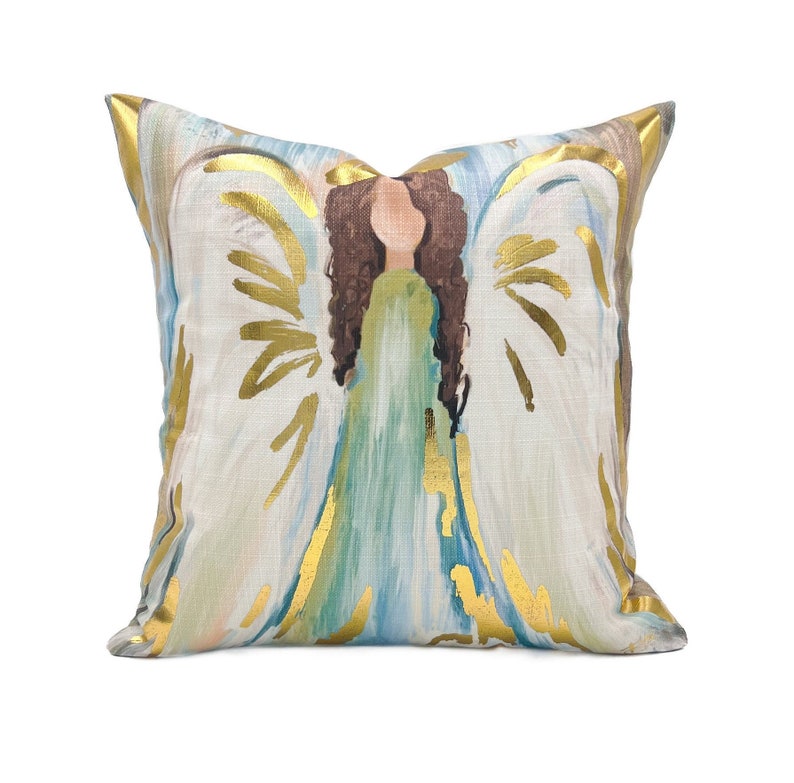 TheOlivePressTupelo Angel of Peace Pillow