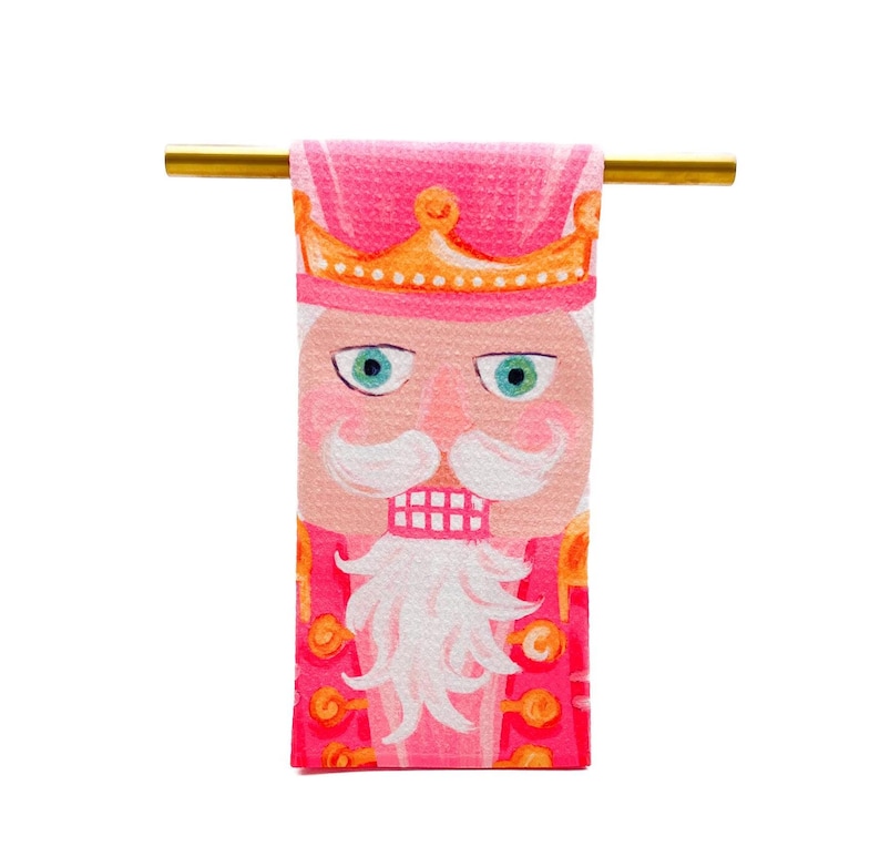 TheOlivePressTupelo Mr. Nutcracker Kitchen Towel - Thumbnail 2