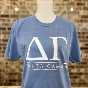 Delta Gamma Comfort Colors T-shirt