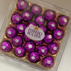 Coloured Ferrero Rocher Birthday Gift Anniversary Gift Unique Chocolate Gift image 9