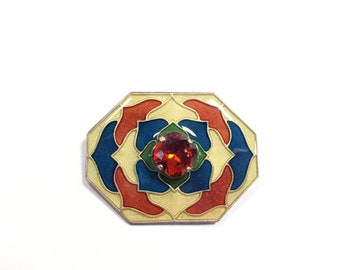 キャサリン・ポペスコ ヴィンテージ スワロフスキー ブローチ フランス製 (06030AN)