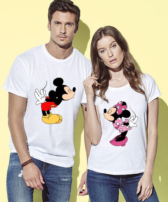 Mickey Mouse and Minnie shirt Disney couple shirts Disney | Etsy